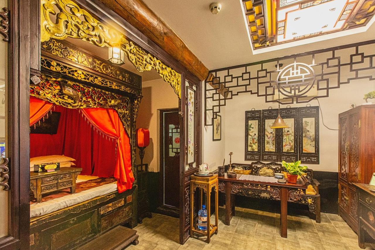 Pingyao Yiguan Folk Custom Inn Bagian luar foto